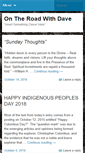 Mobile Screenshot of ontheroadwithdave.com